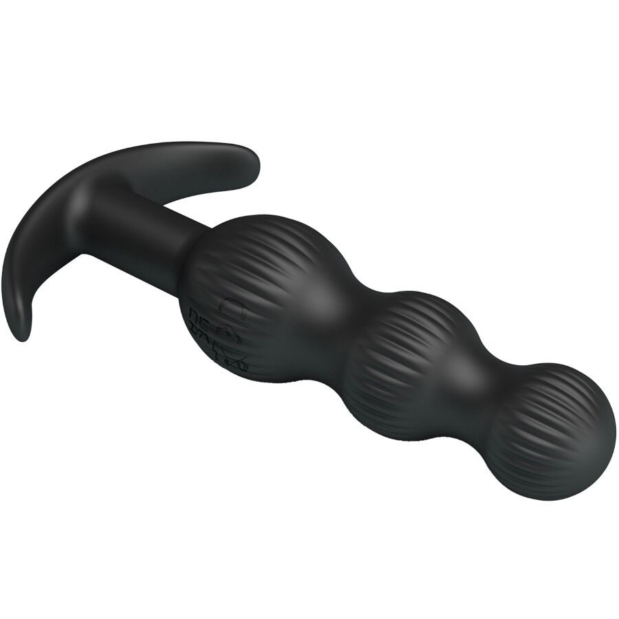 PRETTY LOVE - SIDNEY VIBRADOR ANAL 10 VIBRACIONES NEGRO - Imagen 3