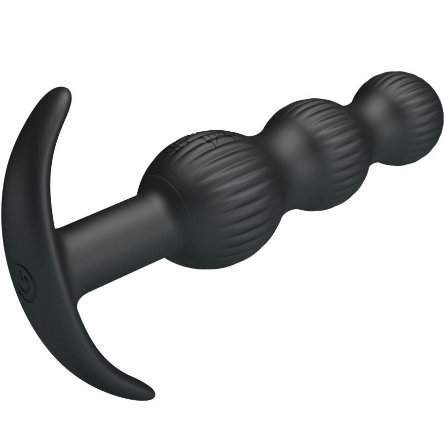 PRETTY LOVE - SIDNEY VIBRADOR ANAL 10 VIBRACIONES NEGRO - Imagen 10
