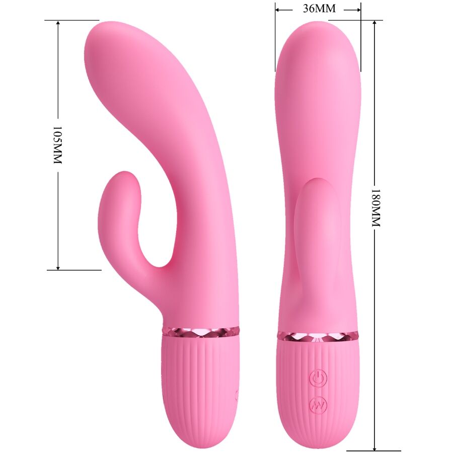 PRETTY LOVE - MARSKI VIBRADOR RABBIT & PUNTO G ROSA - Imagen 4