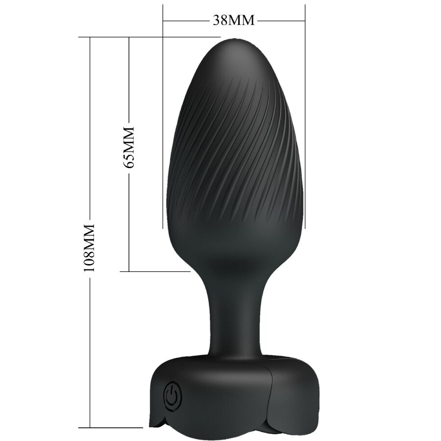 PRETTY LOVE - VARIAN PLUG ANAL CON LUZ LED 10.8 CM - Imagen 9