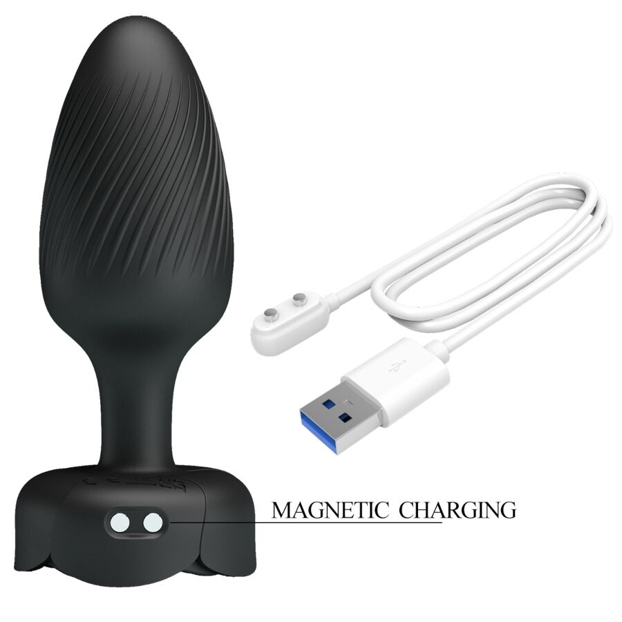 PRETTY LOVE - VARIAN PLUG ANAL CON LUZ LED 10.8 CM - Imagen 2
