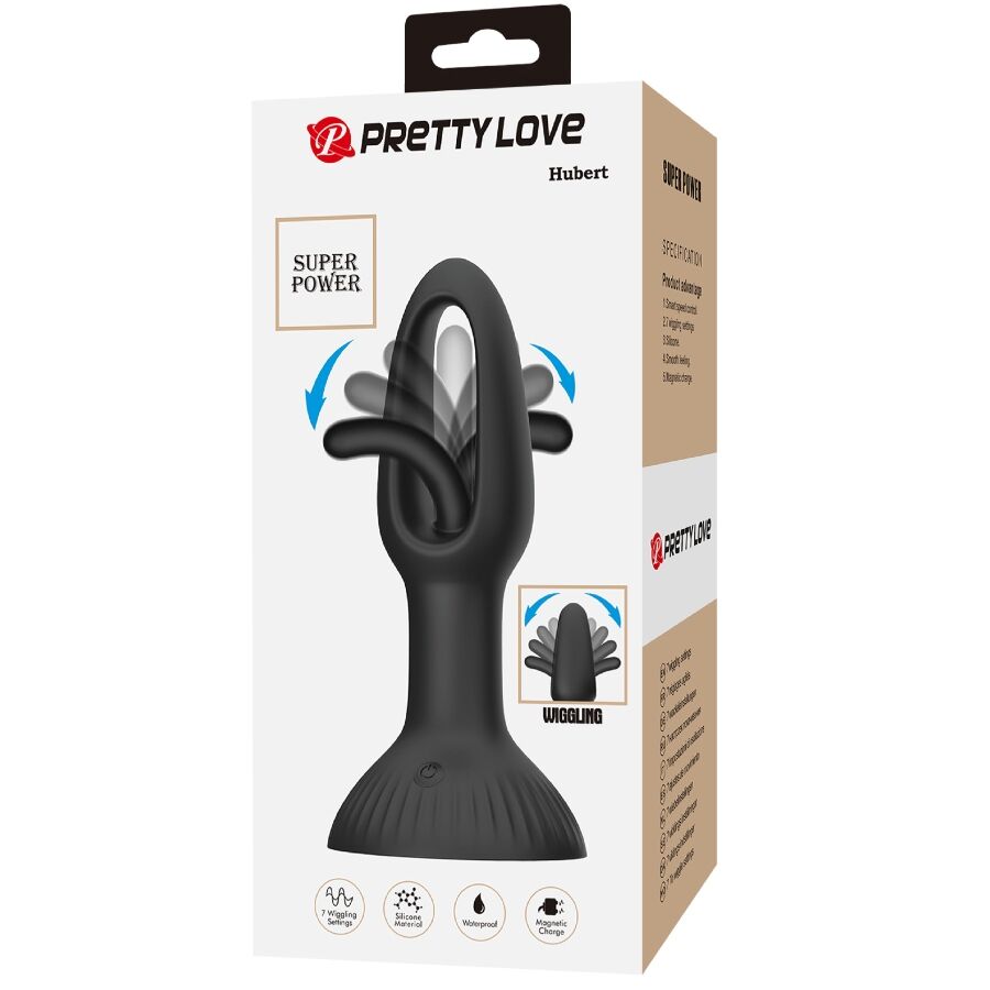 PRETTY LOVE - HUBERT PLUG ANAL CON 7 MODOS DE VIBRACIÓN - Imagen 3