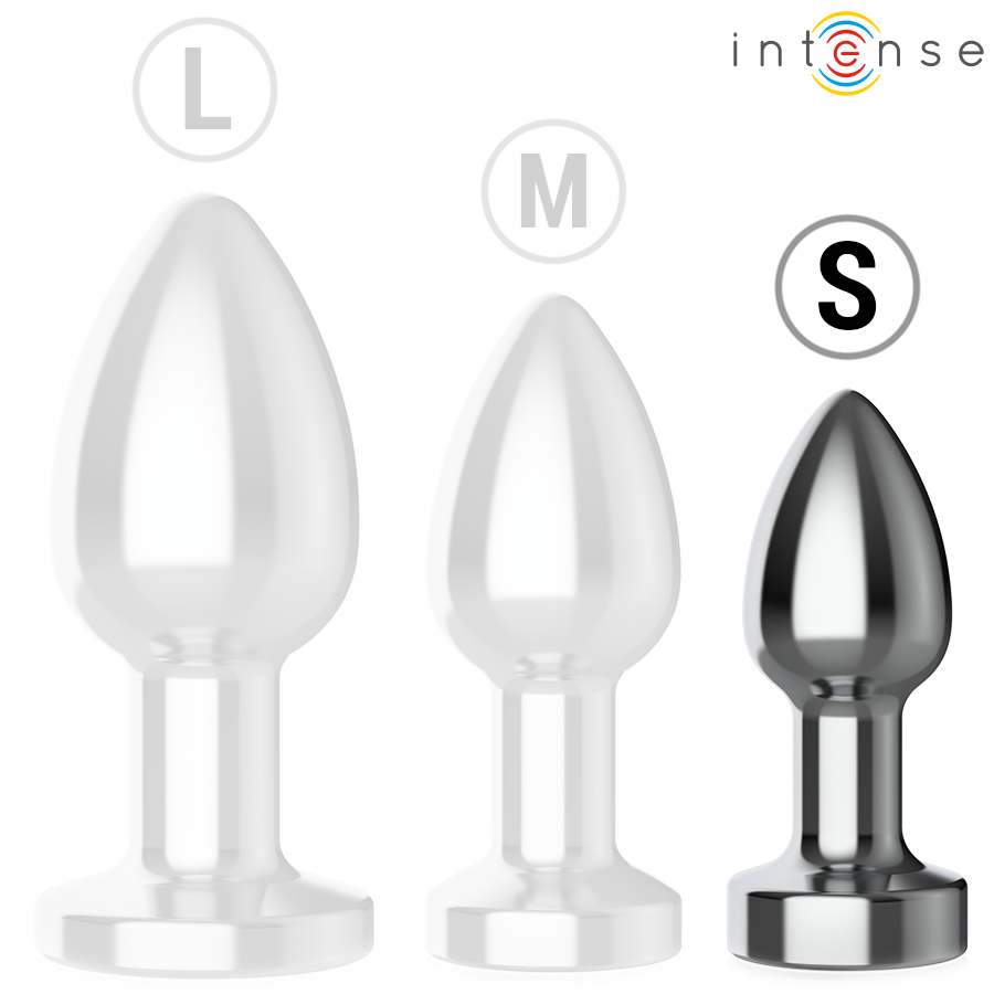INTENSE - PLUG ANAL 10 VIBRACIONES METAL CON CONTROL REMOTO S - Imagen 5