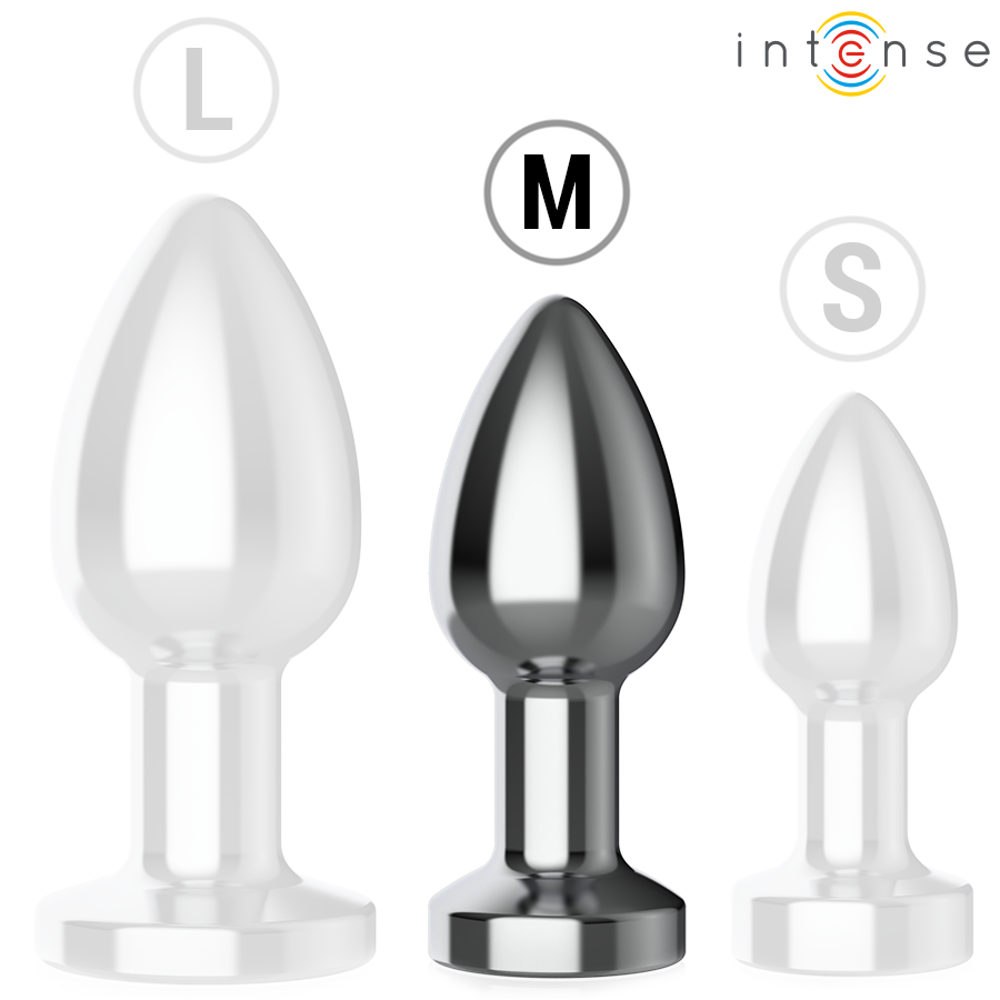 INTENSE - PLUG ANAL 10 VIBRACIONES METAL CON CONTROL REMOTO M - Imagen 6