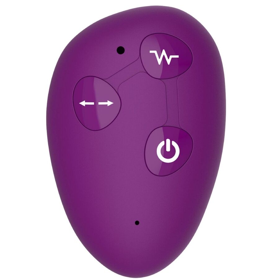 XOCOON - STRAPLESS STRAP-ON VIBRADOR 2 EN 1 CON CONTROL REMOTO MORADO - Imagen 3