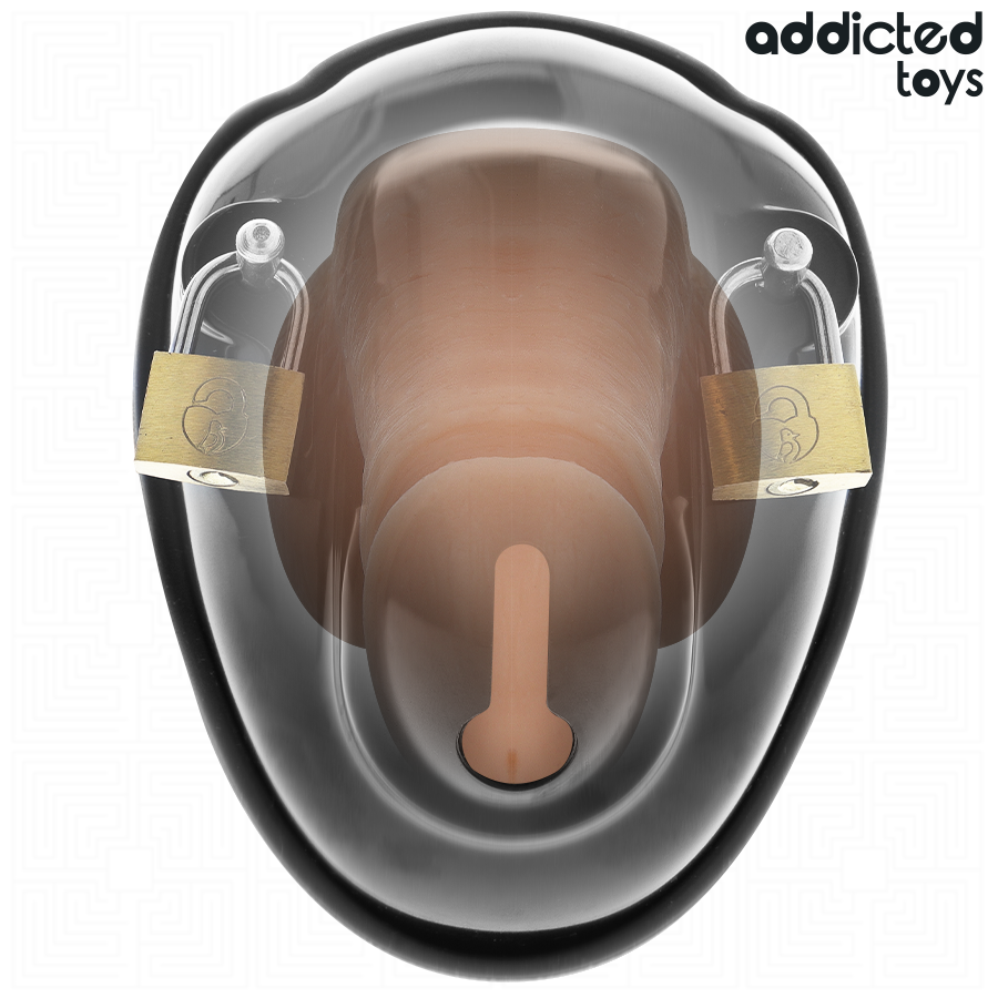 ADDICTED TOYS LOCKED - KEYLESS RESTRAINT JAULA PARA PENE 11,5 CM - Imagen 5