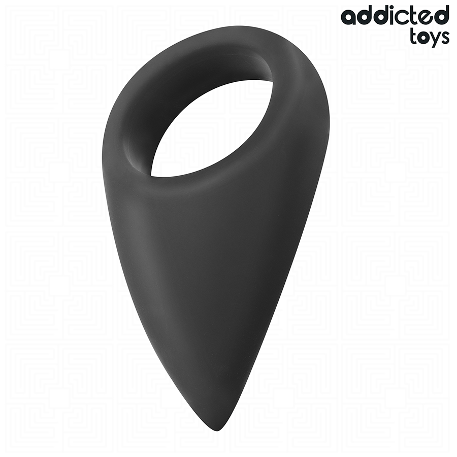 ADDICTED TOYS - ANILLO CON FORMA DE LÁGRIMA PARA EL PENE