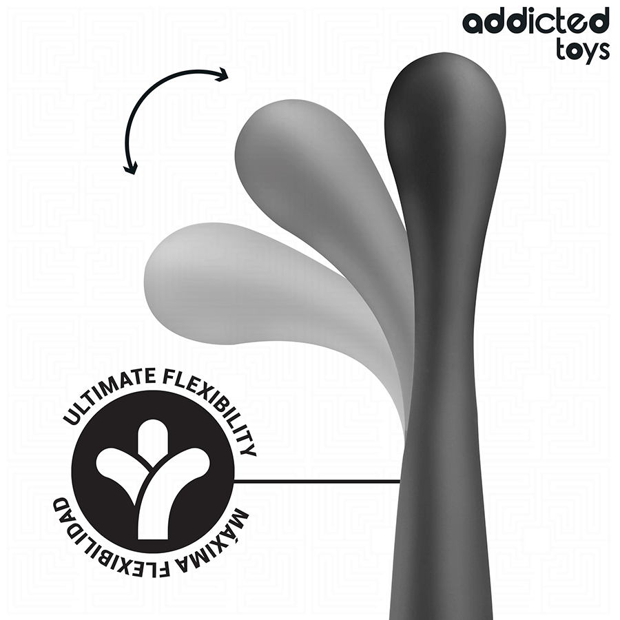 ADDICTED TOYS - MASAJEADOR ANAL DOBLE SILICONA 22,5 CM - Imagen 4