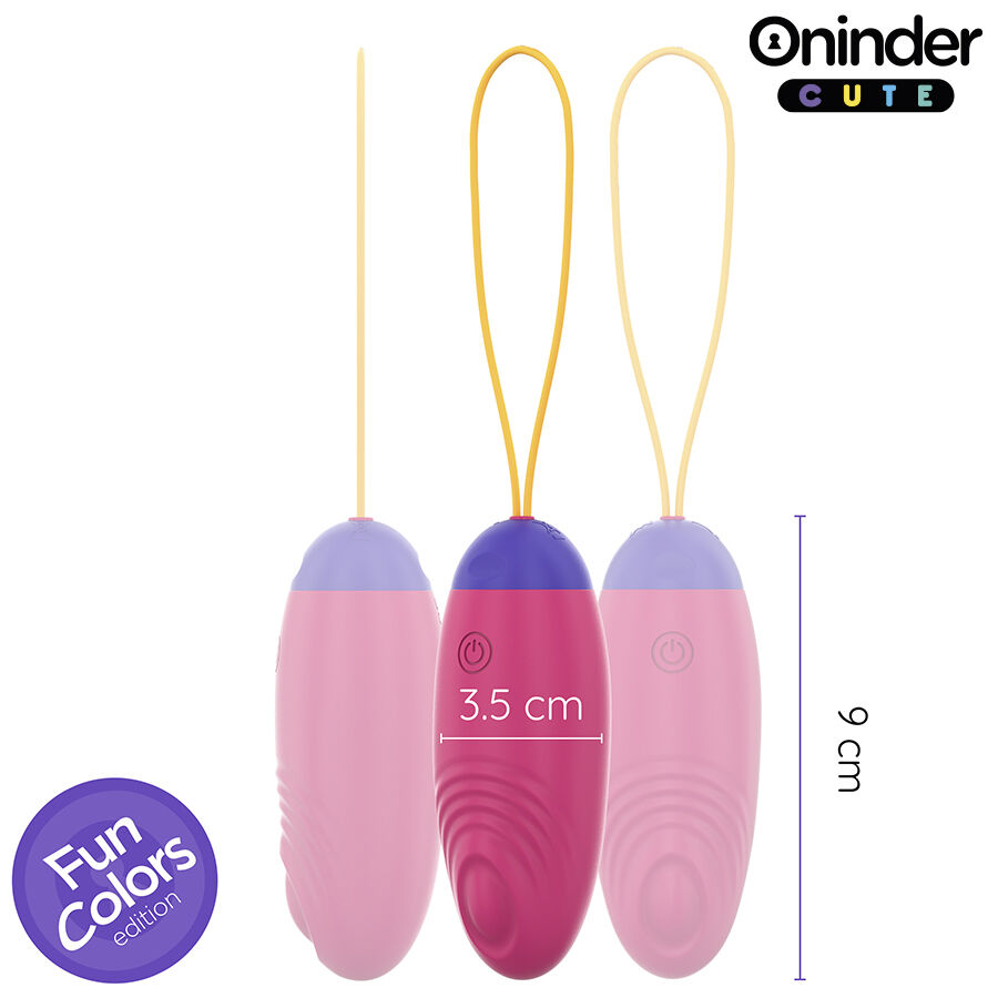 ONINDER CUTE - LOVE PLEASURE HUEVO VIBRO-WAVE TAPPING SILICONA - APP MUNDIAL GRATUITA - Imagen 5