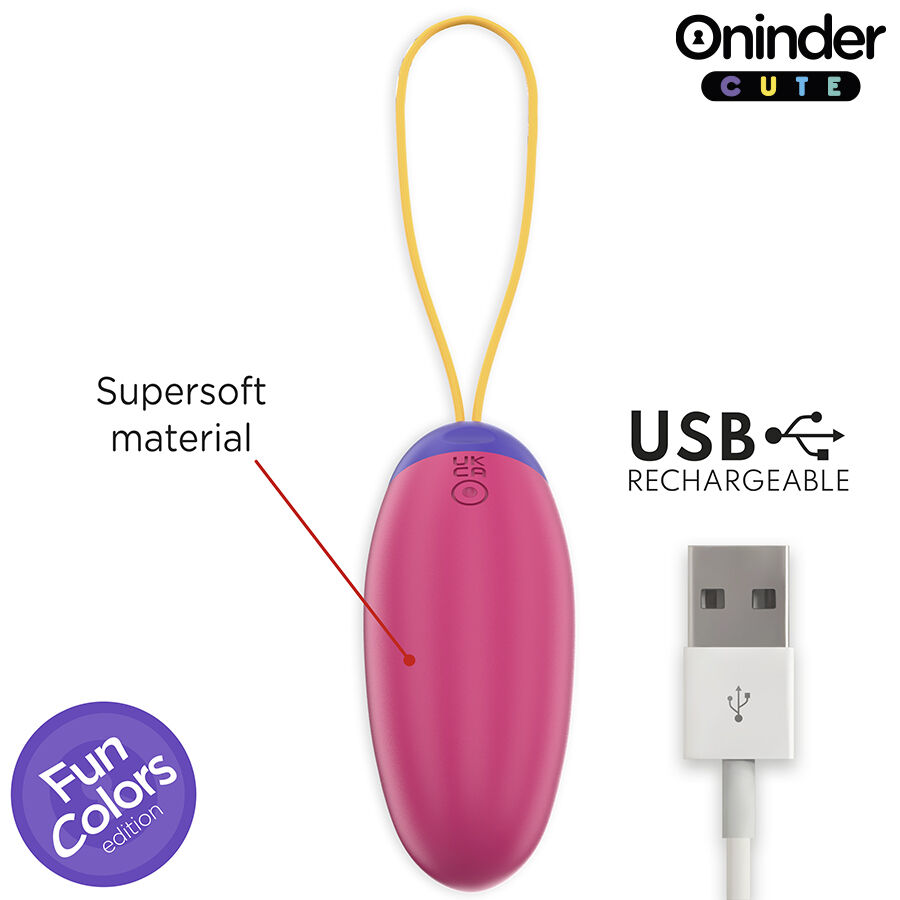 ONINDER CUTE - LOVE PLEASURE HUEVO VIBRO-WAVE TAPPING SILICONA - APP MUNDIAL GRATUITA - Imagen 8