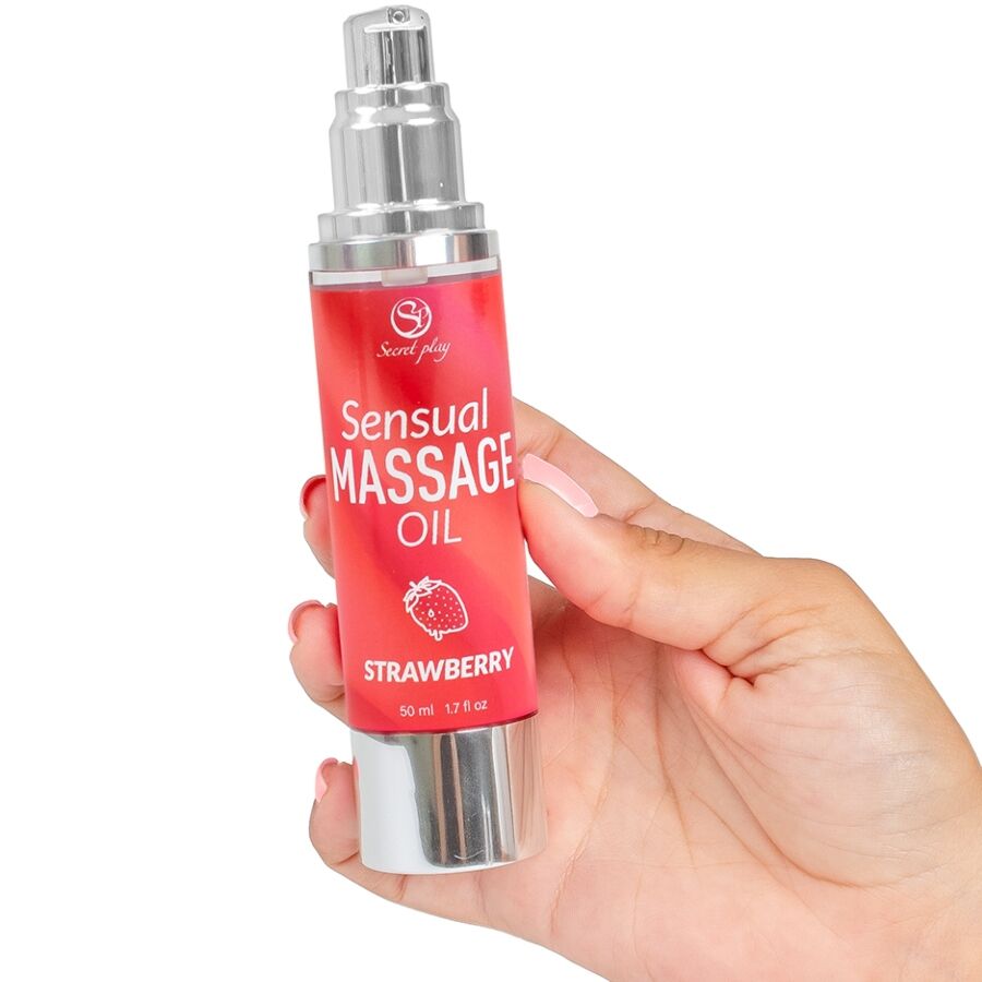 SECRETPLAY - ACEITE DE MASAJE FRESA - Imagen 2
