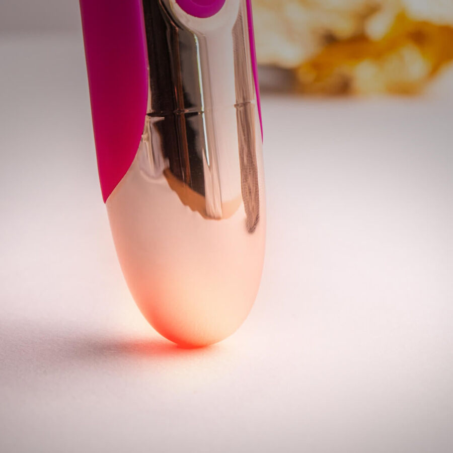 ROCKS- OFF - ORIEL VIBRADOR WAND FLEXIBLE FUCSIA - Imagen 9