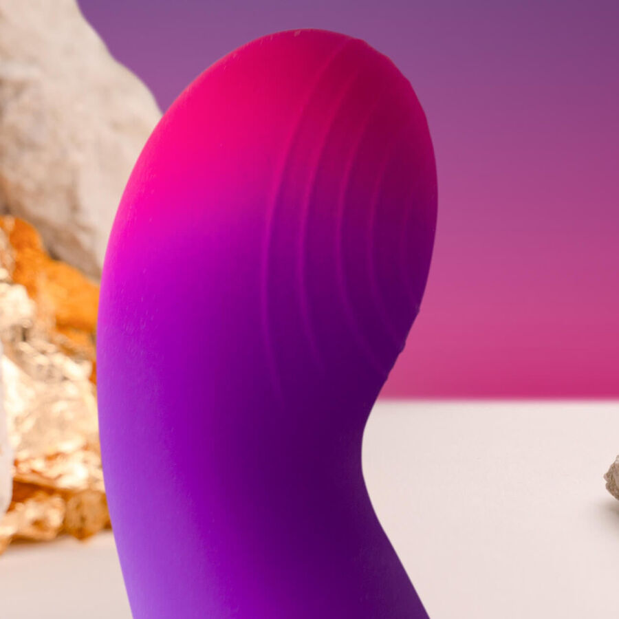 ROCKS- OFF - GLOW GIRL VIBE VIBRADOR G-SPOT DISCRETO MORADO - Imagen 7