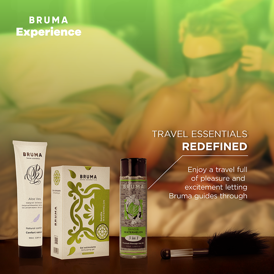 BRUMA XPERIENCE - KIT TENTACIÓN DULCE SANDÍA CON POTENCIADOR DE ORGASMOS - Imagen 6
