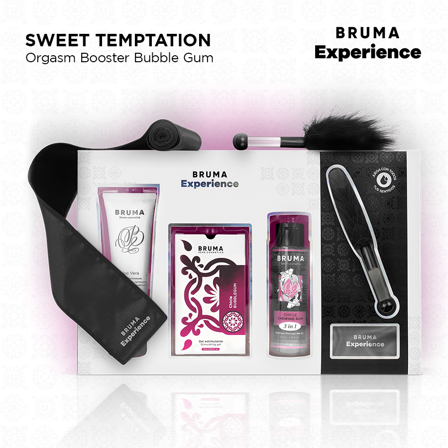 BRUMA XPERIENCE - KIT TENTACIÓN DULCE CHICLE CON POTENCIADOR DE ORGASMOS - Imagen 7