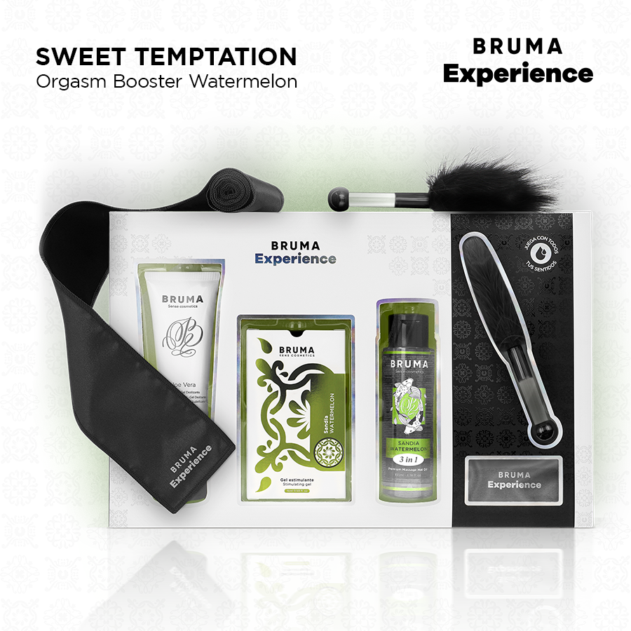 BRUMA XPERIENCE - KIT TENTACIÓN DULCE SANDÍA CON POTENCIADOR DE ORGASMOS - Imagen 7