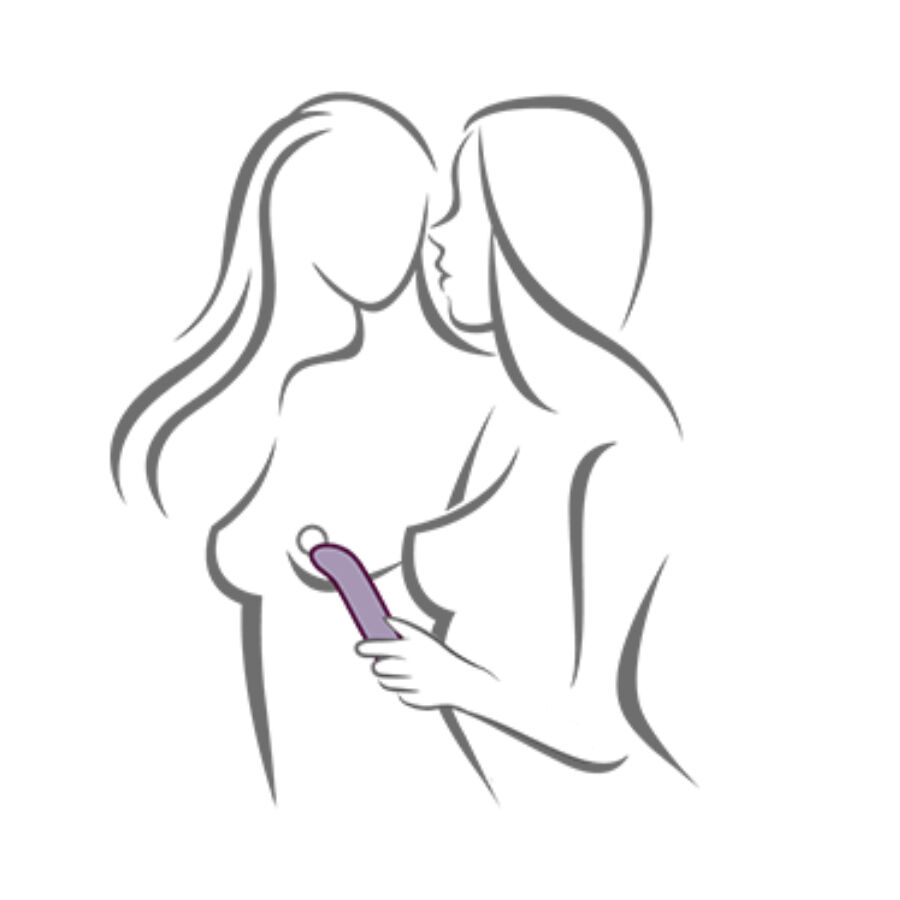 ROCKS- OFF - CHAIAMO G VIBRADOR G-SPOT MORADO - Imagen 4