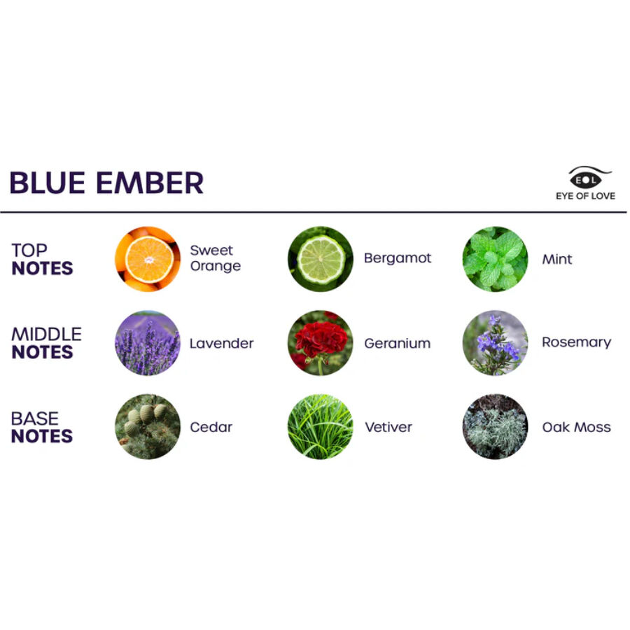 EYE OF LOVE - BLOOM SPRAY HABITACIÓN ÍNDICA BLUE EMBER 150 ML - Imagen 3