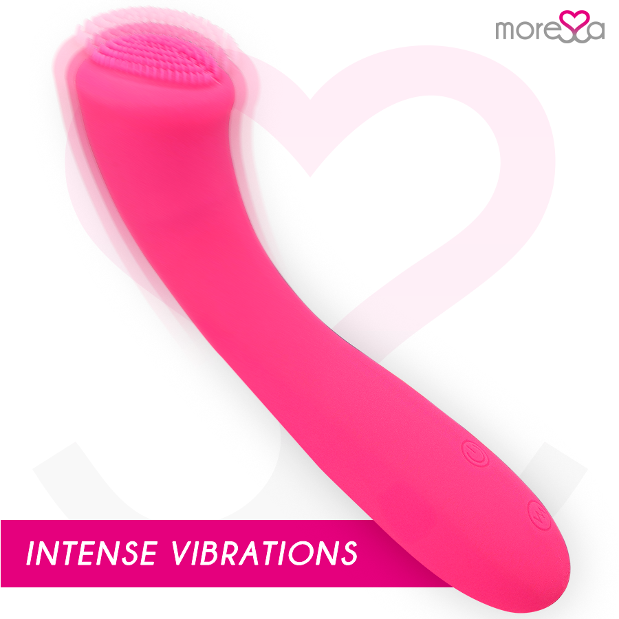 MORESSA - CELSO MASAJEADOR DUO PUNTO G Y SUERO PELVICO PREMIUM SILICONE RECARGABLE - Imagen 3