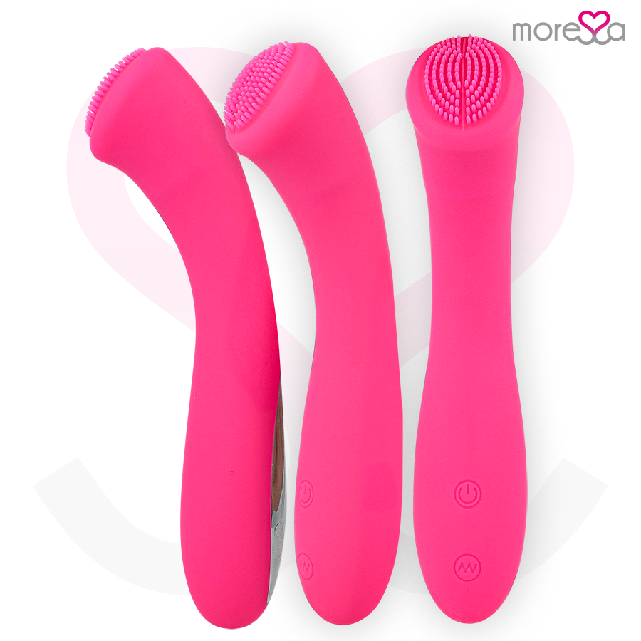 MORESSA - CELSO MASAJEADOR DUO PUNTO G Y SUERO PELVICO PREMIUM SILICONE RECARGABLE - Imagen 2