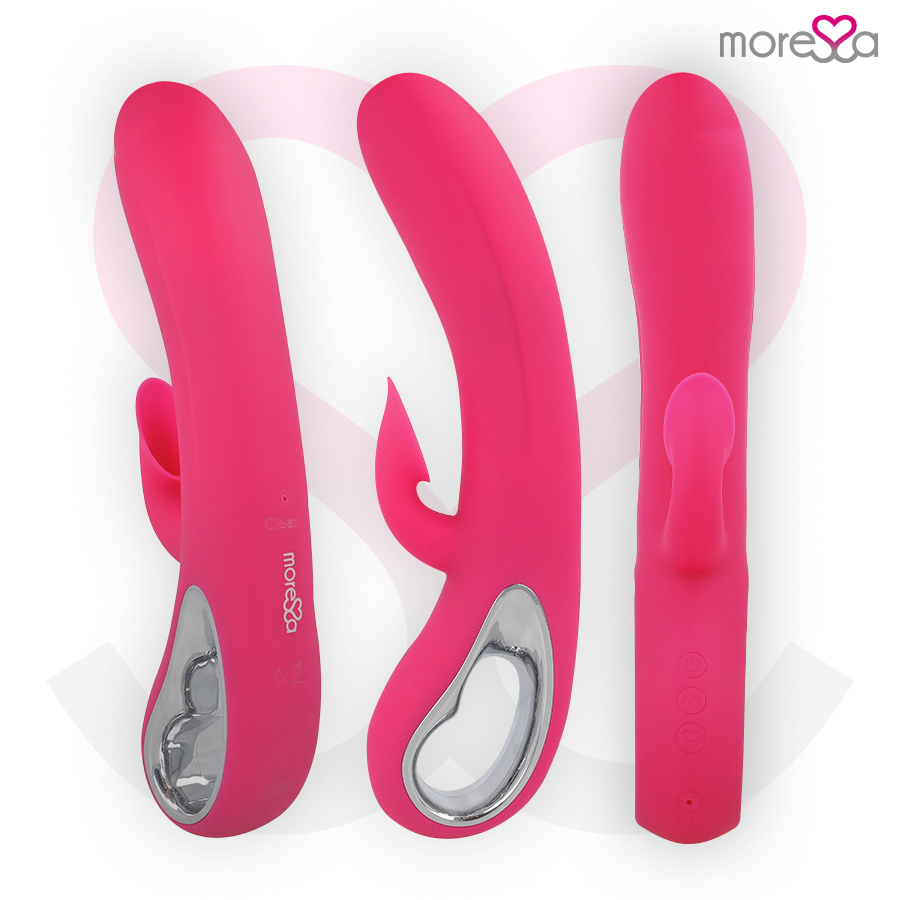 MORESSA - DUSTIN SUCCIONADOR CLITORIAL Y POTENTE VIBRACIÓN PREMIUM SILICONE RECARGABLE - Imagen 4