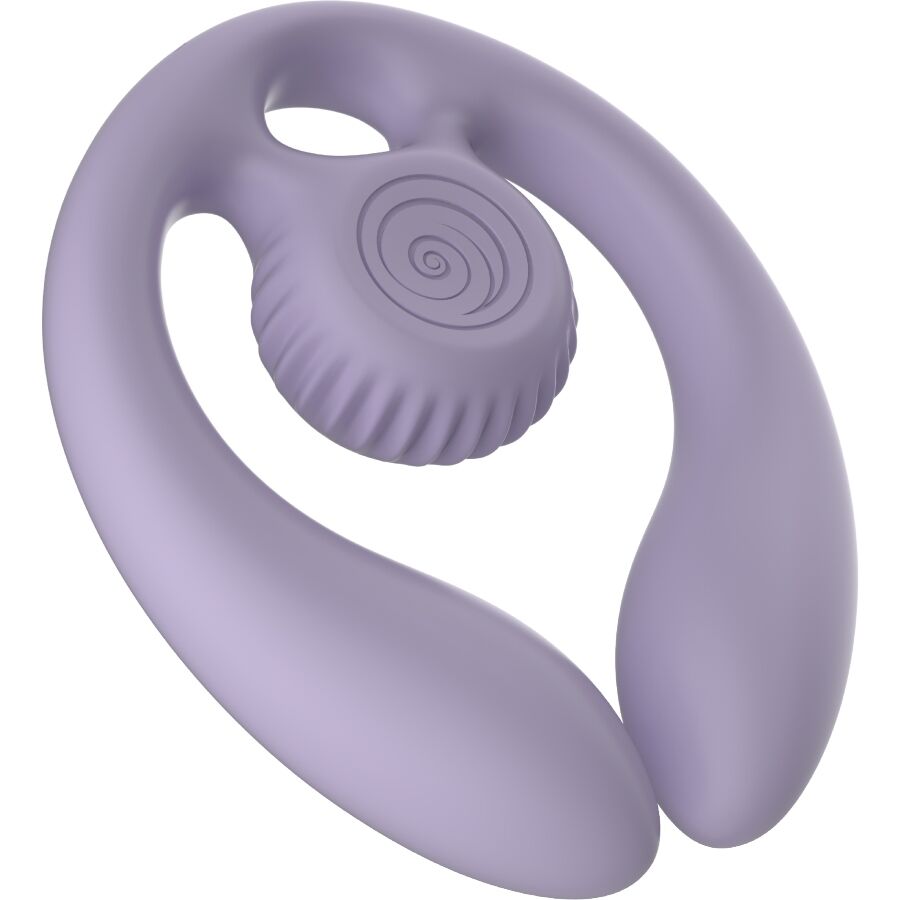 SNAIL VIBE - GIZI DÚO ESTIMULADOR DE PAREJAS CONTROL REMOTO LILA - Imagen 9
