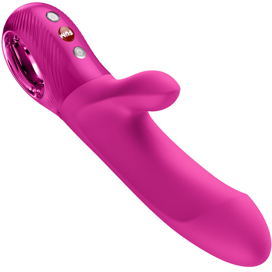 FUN FACTORY - BI STRONIC EMBRACE CONEJO ESTIMULADOR DE EMPUJE MAGENTA - Imagen 2