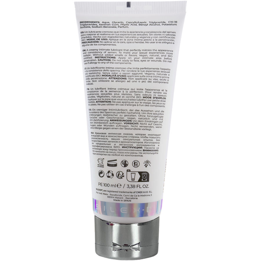 SILEXD - LUBRICANTE BIO CREMOSO 100 ML - Imagen 2