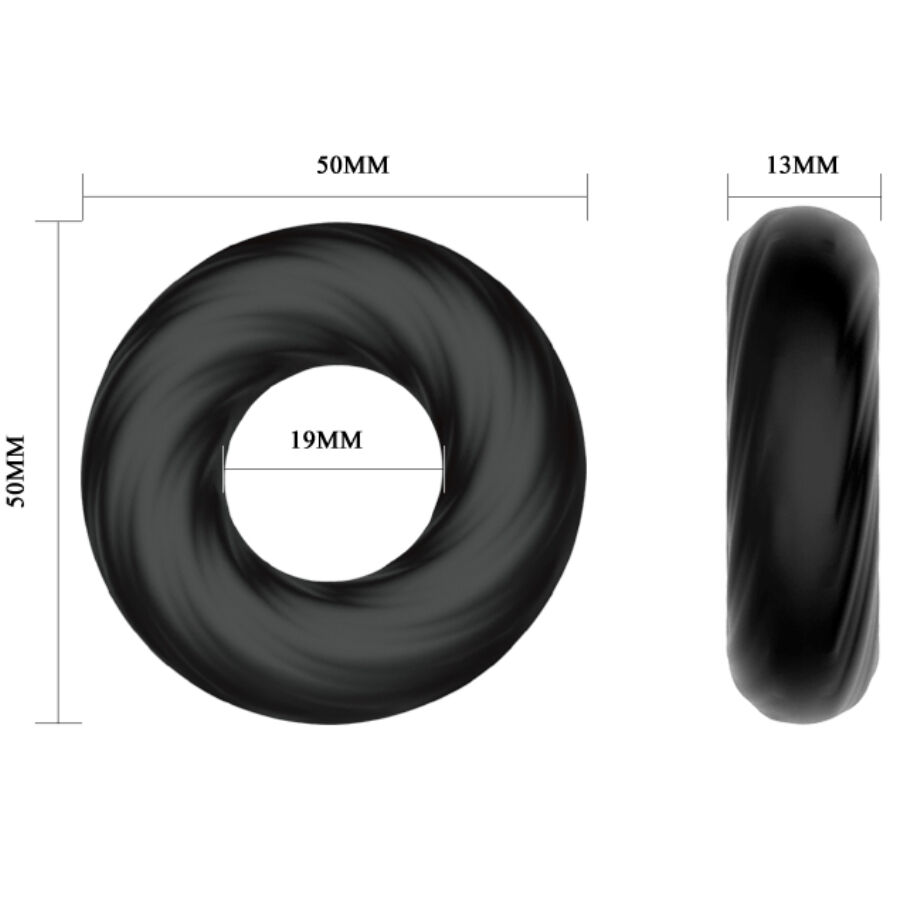 CRAZY BULL - ANILLO SILICONA ESPIRAL - Imagen 2