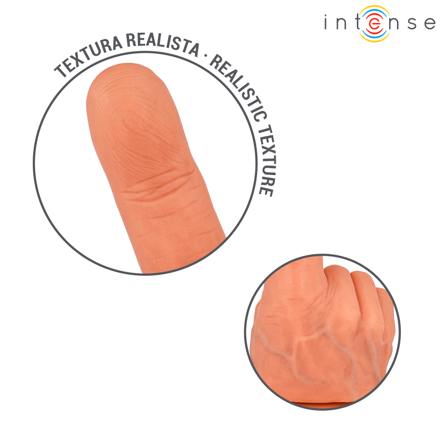 INTENSE - HUBERT ESTIMULADOR PUNTO·G MANO FLEXIBLE 14,2 CM - Imagen 7