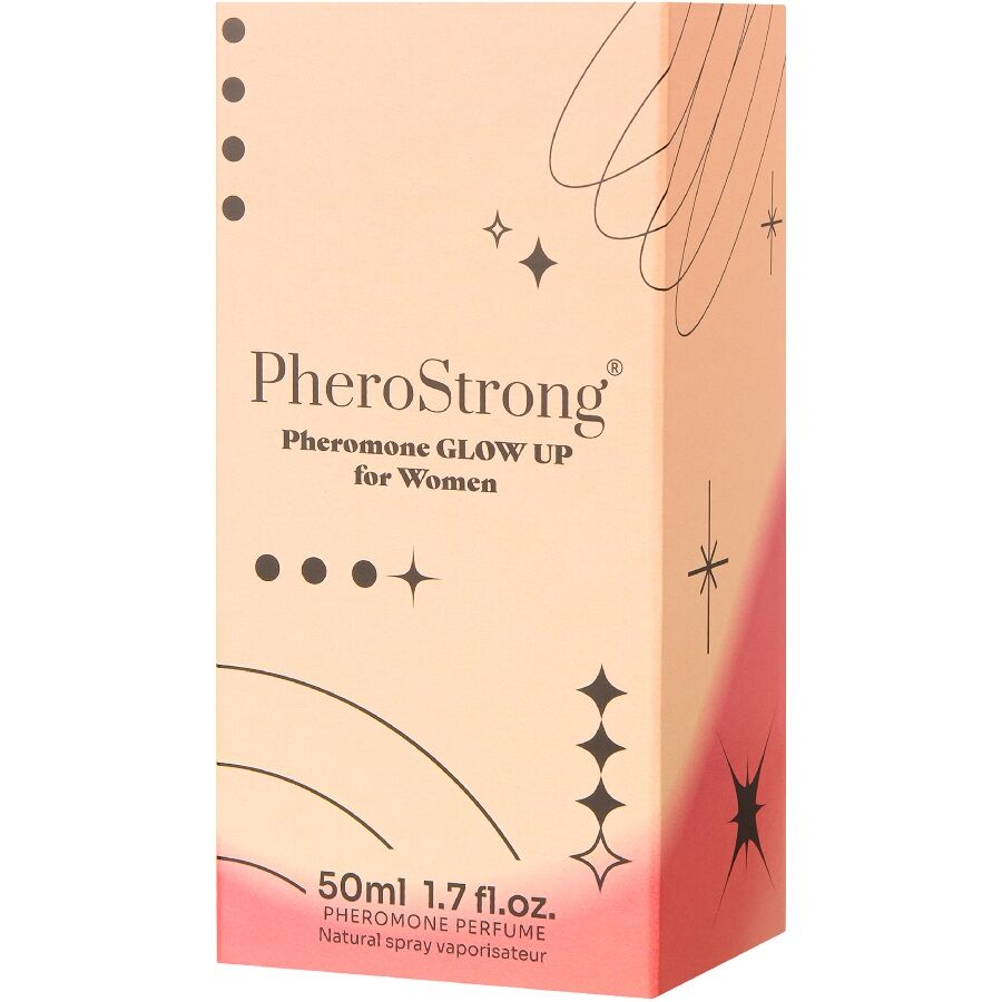 PHEROSTRONG - GLOW UP PERFUME CON FEROMONAS PARA MUJER 50 ML - Imagen 2