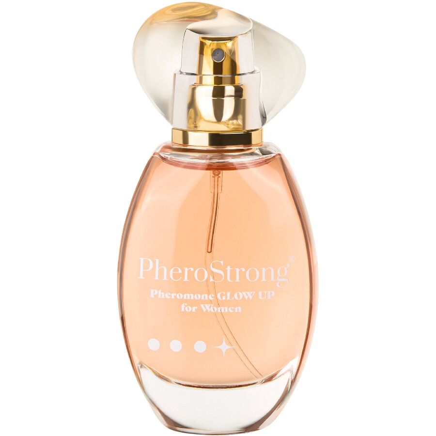 PHEROSTRONG - GLOW UP PERFUME CON FEROMONAS PARA MUJER 50 ML - Imagen 3