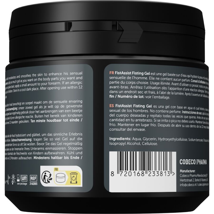 COBECO - FIST ASSIST GEL EXTRAESPESO BASE DE AGUA 500 ML - Imagen 3