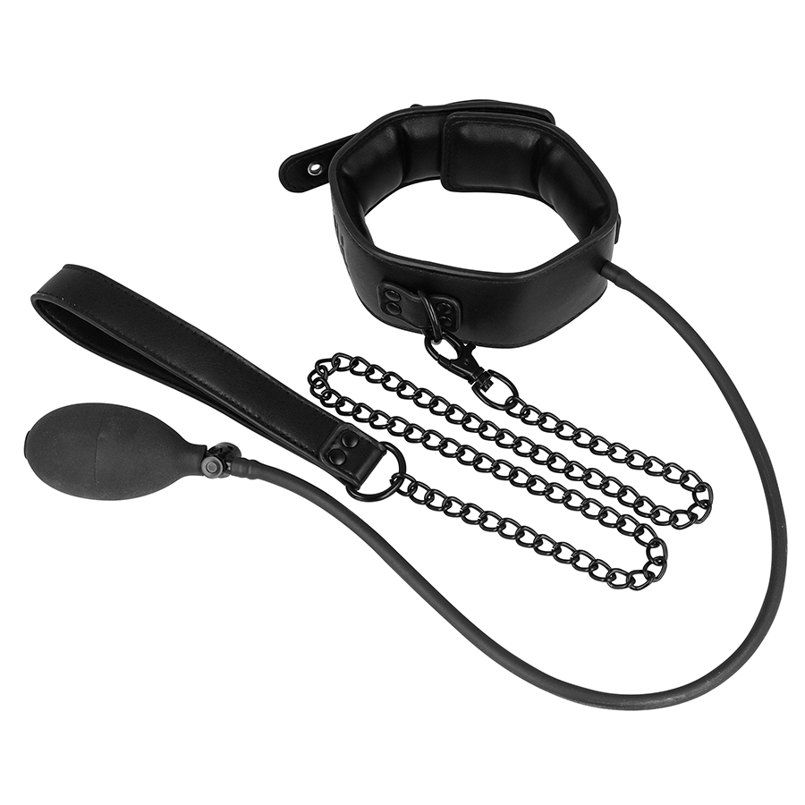 FETISH SUBMISSIVE BONDAGE - COLLAR BONDAGE INFLABLE CON TIRADOR - Imagen 6