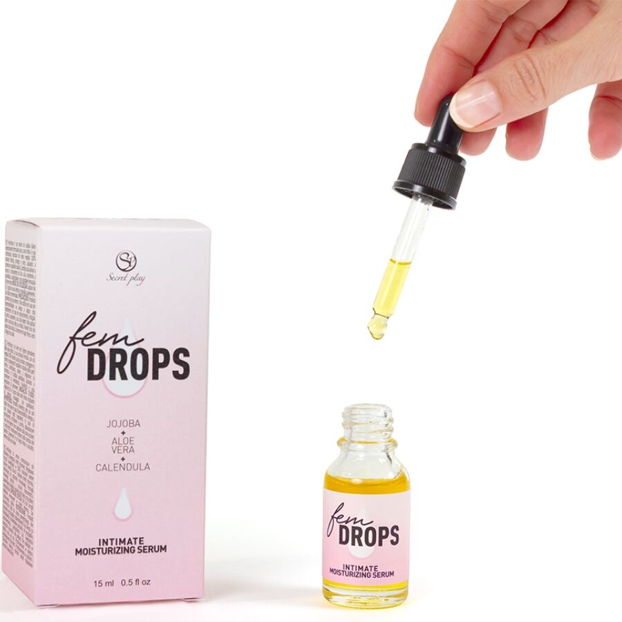 SECRETPLAY - FEM DROPS SÉRUM HIDRATANTE ÍNTIMO 15 ML - Imagen 3