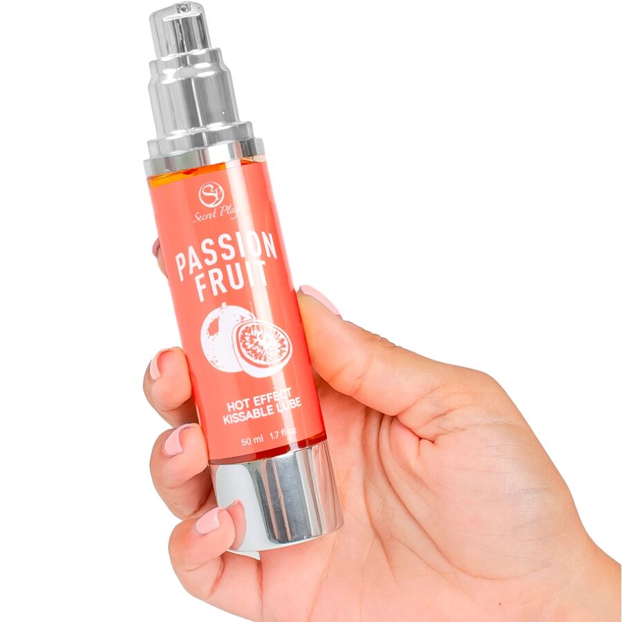 SECRETPLAY - LUBRICANTE EFECTO CALOR FRUTA DE LA PASIÓN 50 ML - Imagen 3