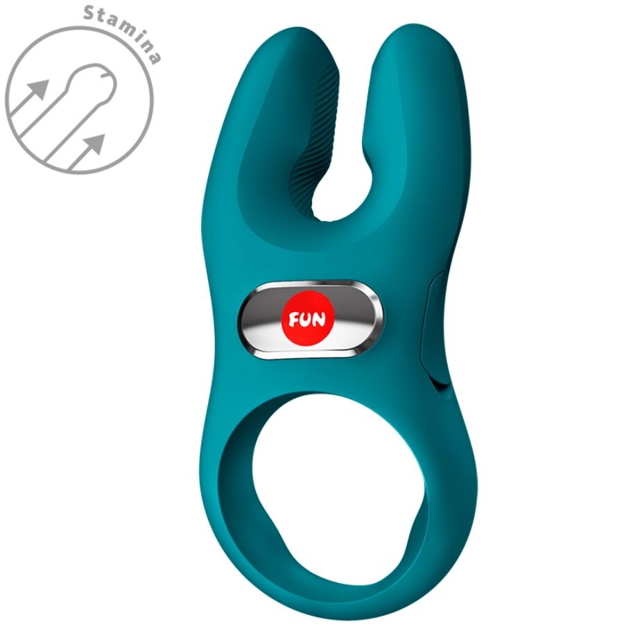 FUN FACTORY - NOS PRO ANILLO VIBRADOR PENE VERDE BOTELLA - Imagen 4