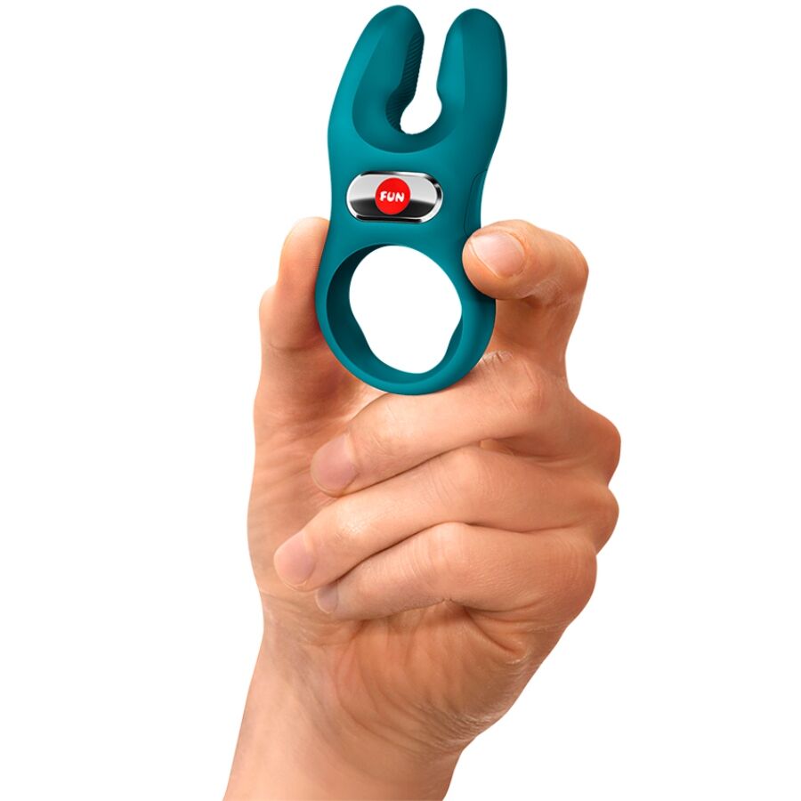 FUN FACTORY - NOS PRO ANILLO VIBRADOR PENE VERDE BOTELLA - Imagen 5