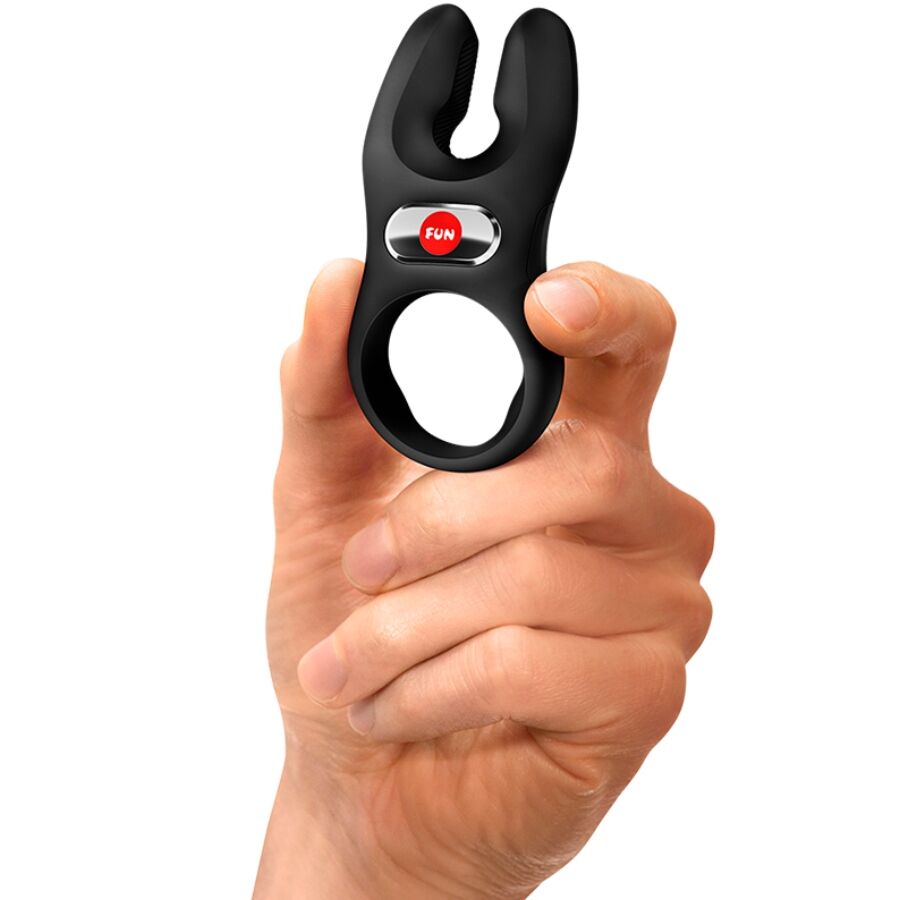 FUN FACTORY - NOS PRO ANILLO VIBRADOR PENE NEGRO - Imagen 4