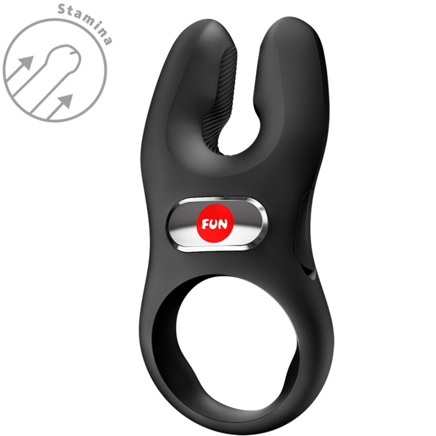 FUN FACTORY - NOS PRO ANILLO VIBRADOR PENE NEGRO - Imagen 7