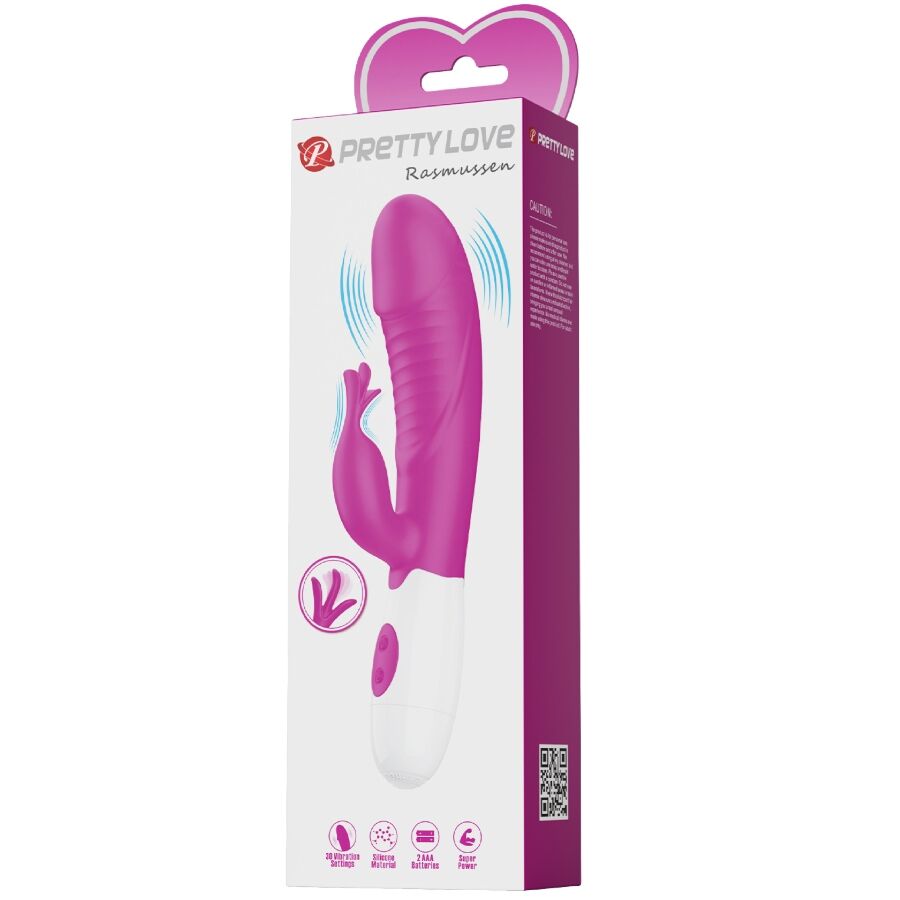 PRETTY LOVE - RASMUSSEN VIBRADOR PUNTO G MORADO - Imagen 4