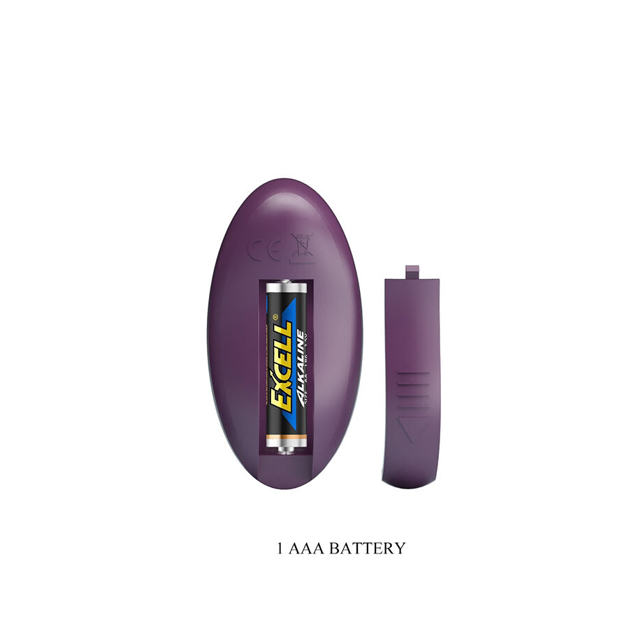 PRETTY LOVE - LUKA SIT-DOWN VIBRADOR CON EFECTO CALOR Y CONTROL REMOTO - Imagen 8