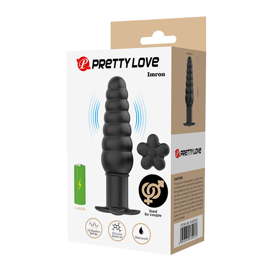 PRETTY LOVE - IMRON PLUG ANAL CON VIBRACIÓN - Imagen 7