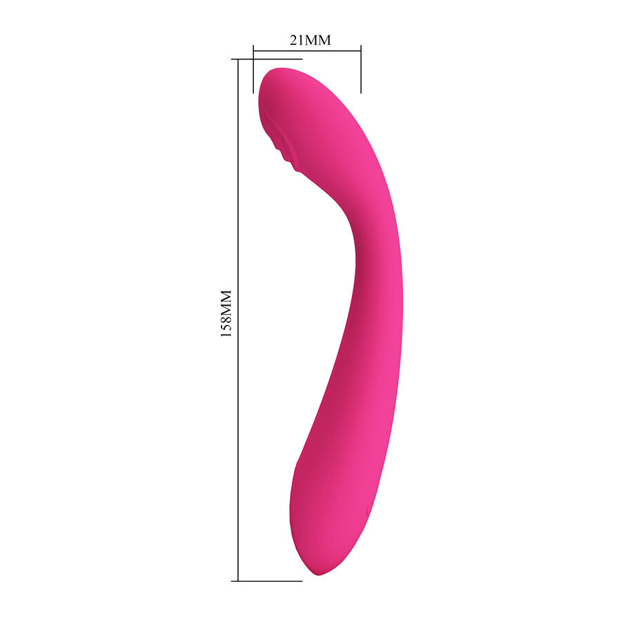 PRETTY LOVE - JESSICA VIBRADOR DE ALTA POTENCIA ROSA - Imagen 3