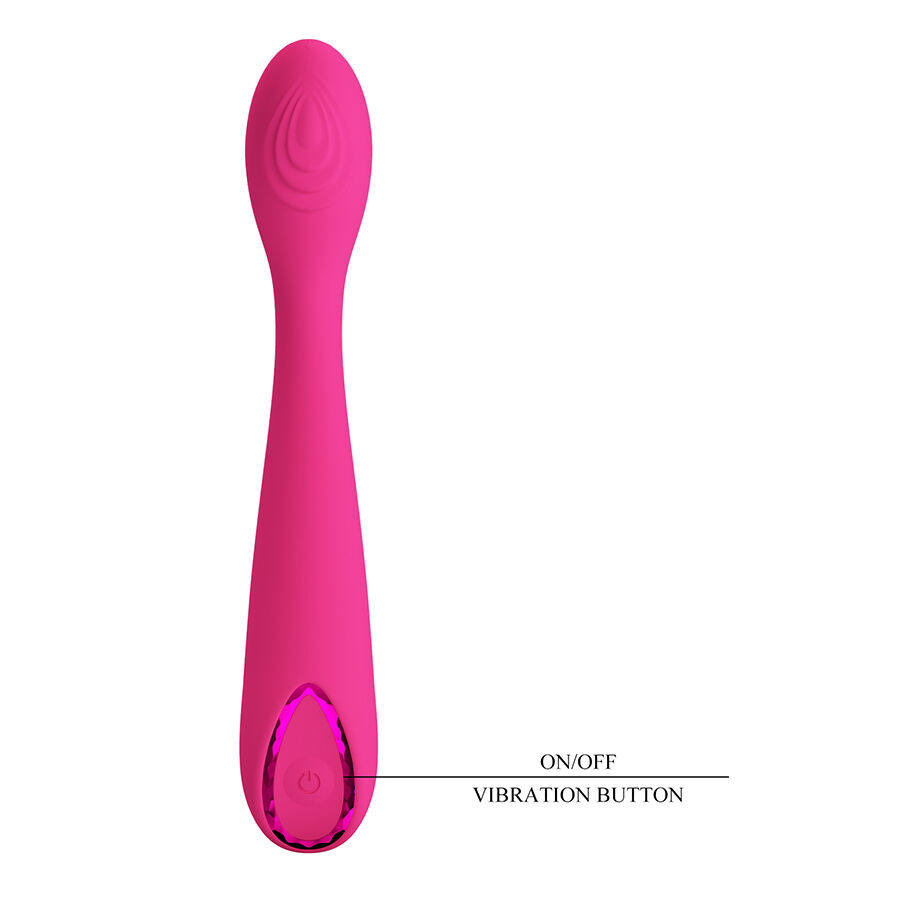 PRETTY LOVE - JESSICA VIBRADOR DE ALTA POTENCIA ROSA - Imagen 8