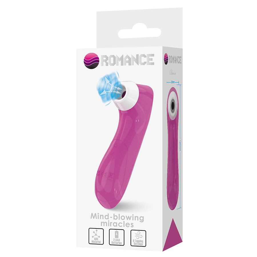 ROMANCE - SUCCIONADOR DE CLÍTORIS CON TECNOLOGÍA DE PULSACIÓN ROSA - Imagen 11