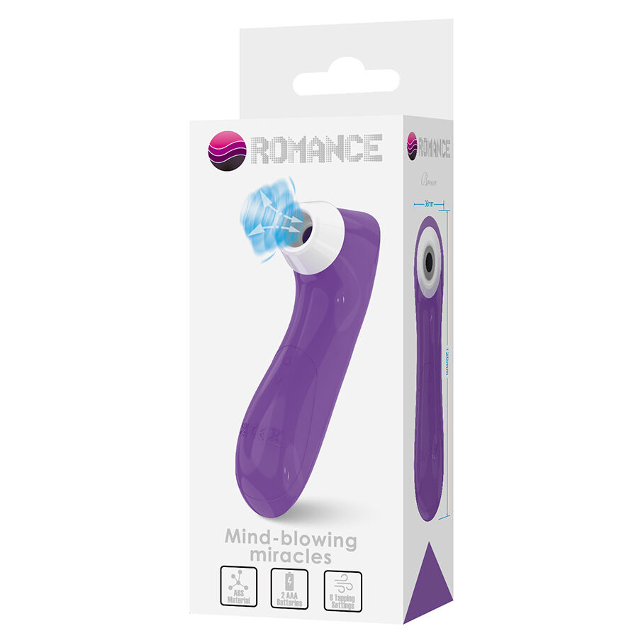 ROMANCE - SUCCIONADOR DE CLÍTORIS CON TECNOLOGÍA DE PULSACIÓN MORADO - Imagen 10