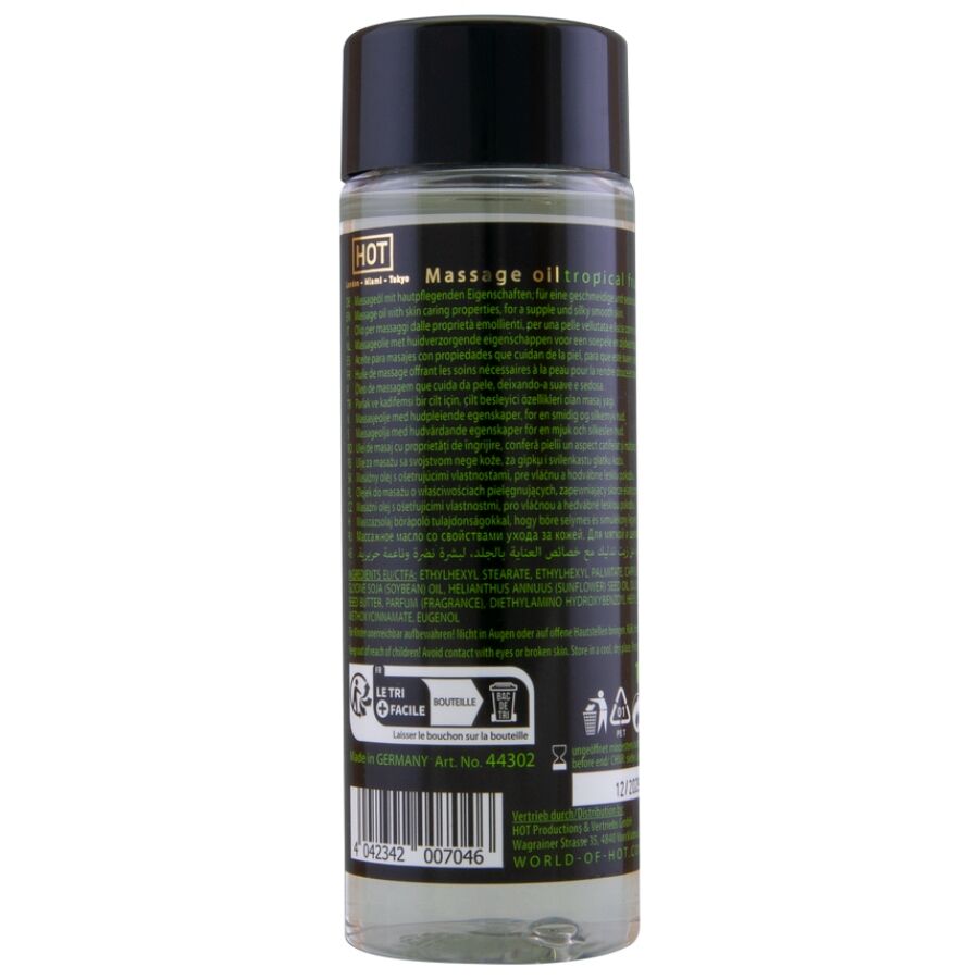 HOT - ACEITE DE MASAJE FRUTA TROPICAL 100 ML - Imagen 2