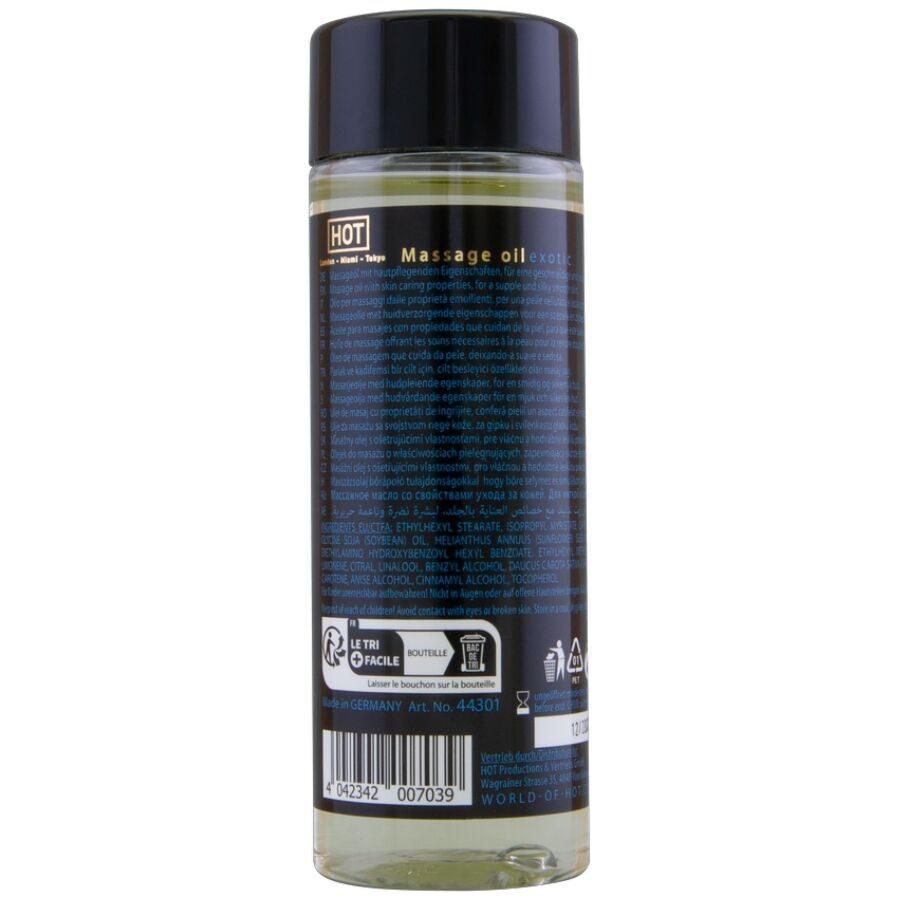 HOT - ACEITE DE MASAJE EXOTIC-SPECIAL 100 ML - Imagen 2