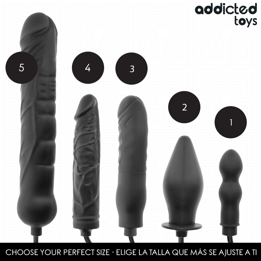 ADDICTED TOYS - DILDO INFLABLE MODELO 4 - Imagen 3